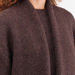 Lauren Manoogian Apparel Womens Sweaters Loft Shawl Cardigan in Soil Soil / One Size