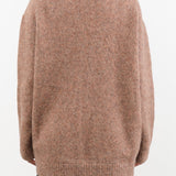 Lauren Manoogian Apparel Womens Sweaters Loft Shawl Cardigan in Spice Spice / One Size