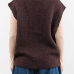 Lauren Manoogian Apparel Womens Sweaters Loft Vest in Soil