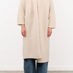 Lauren Manoogian Apparel Womens Sweaters Long Shawl Cardigan in Antique Melange