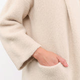 Lauren Manoogian Apparel Womens Sweaters Long Shawl Cardigan in Antique Melange