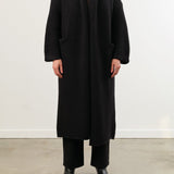 Lauren Manoogian Apparel Womens Outerwear Long Shawl Cardigan in Black