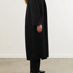 Lauren Manoogian Apparel Womens Outerwear Long Shawl Cardigan in Black