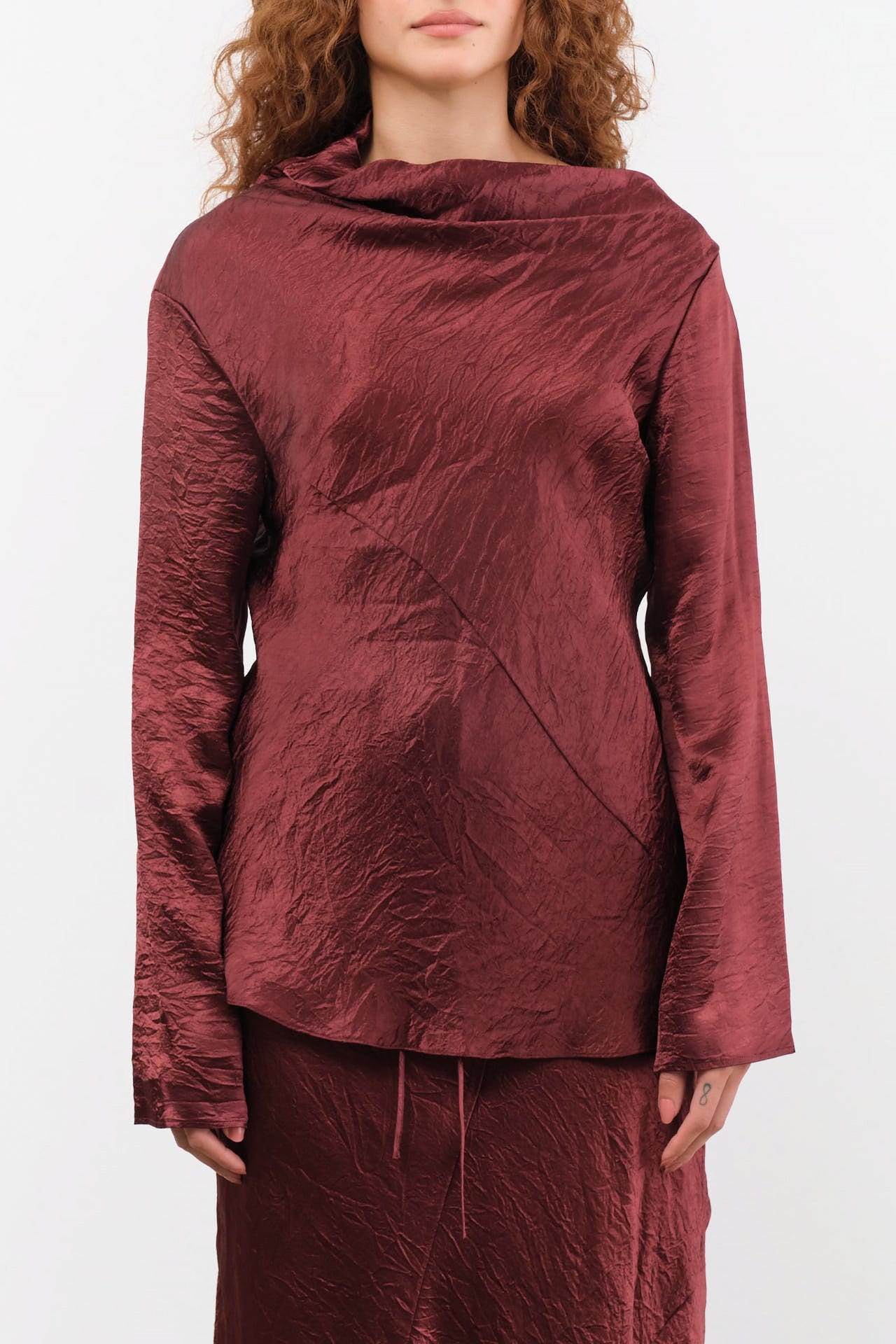 Lauren Manoogian Apparel Womens Blouses Luster Top