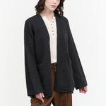 Lauren Manoogian Open Cardigan in Ink