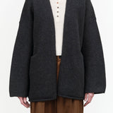 Open Cardigan by Lauren Manoogian in Ink