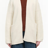 Open Cardigan by Lauren Manoogian in Raw White