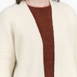 Raw White Open Cardigan by Lauren Manoogian