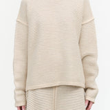 Ottoman Crewneck Sweater by Lauren Manoogian in Alabaster