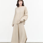 Lauren Manoogian Ottoman Panel Skirt in Alabaster