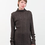 Lauren Manoogian Apparel Womens Sweaters Plisse Mockneck