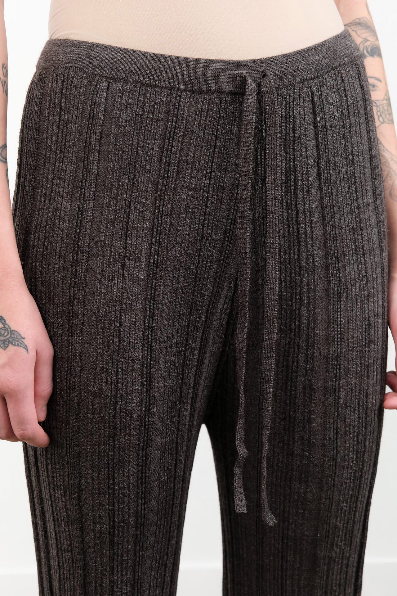 Lauren Manoogian Apparel Womens Knit Pants Plisse Pants