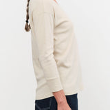 Lauren Manoogian Apparel Womens Sweaters Rib Scoopneck in Vintage