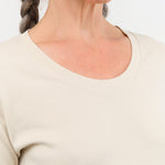 Lauren Manoogian Apparel Womens Sweaters Rib Scoopneck in Vintage