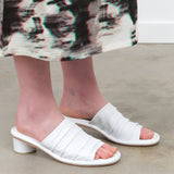  Ruche Slide by Lauren Manoogian on Sale in White