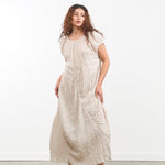 Lauren Manoogian Apparel Womens Dresses Shirred Dress Natural / 0
