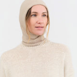 Lauren Manoogian Accessories Hats Soft Balaclava in Antique Antique