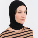 Lauren Manoogian Accessories Hats Soft Balaclava in Black Black