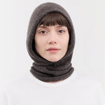 Lauren Manoogian Accessories Scarves Soft Balaclava in Blackened Blackened / One Size