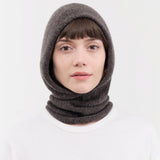 Lauren Manoogian Accessories Scarves Soft Balaclava in Blackened Blackened / One Size