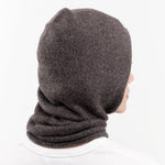 Lauren Manoogian Accessories Scarves Soft Balaclava in Blackened Blackened / One Size