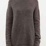 Lauren Manoogian Apparel Womens Sweaters Soft Boatneck in Blackened