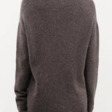 Lauren Manoogian Apparel Womens Sweaters Soft Boatneck in Blackened