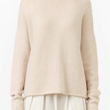 Soft Crewneck by Lauren Manoogian in Alabaster