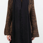 Lauren Manoogian Accessories Scarves Soft Fringe Scarf in Black Black