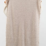 Lauren Manoogian Accessories Scarves Soft Fringe Scarf in Pebble Pebble