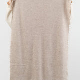 Lauren Manoogian Accessories Scarves Soft Fringe Scarf in Pebble Pebble