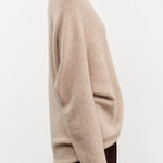 Lauren Manoogian Apparel Womens Sweaters Soft Horizontal Cardigan in Oak Oak / One Size