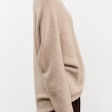 Lauren Manoogian Apparel Womens Sweaters Soft Horizontal Cardigan in Oak Oak / One Size