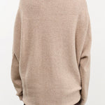 Lauren Manoogian Apparel Womens Sweaters Soft Horizontal Cardigan in Oak Oak / One Size