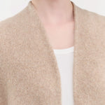 Lauren Manoogian Apparel Womens Sweaters Soft Horizontal Cardigan in Oak Oak / One Size