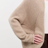 Lauren Manoogian Apparel Womens Sweaters Soft Horizontal Cardigan in Oak Oak / One Size
