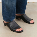 Lauren Manoogian Accessories Womens Shoes Soft Vault Mule in Black