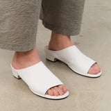 Lauren Manoogian Accessories Womens Shoes Soft Vault Mule in White