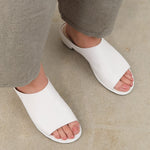 Lauren Manoogian Accessories Womens Shoes Soft Vault Mule in White