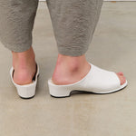 Lauren Manoogian Accessories Womens Shoes Soft Vault Mule in White