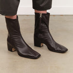 Lauren Manoogian Accessories Womens Shoes Square Arch Boot in Espresso