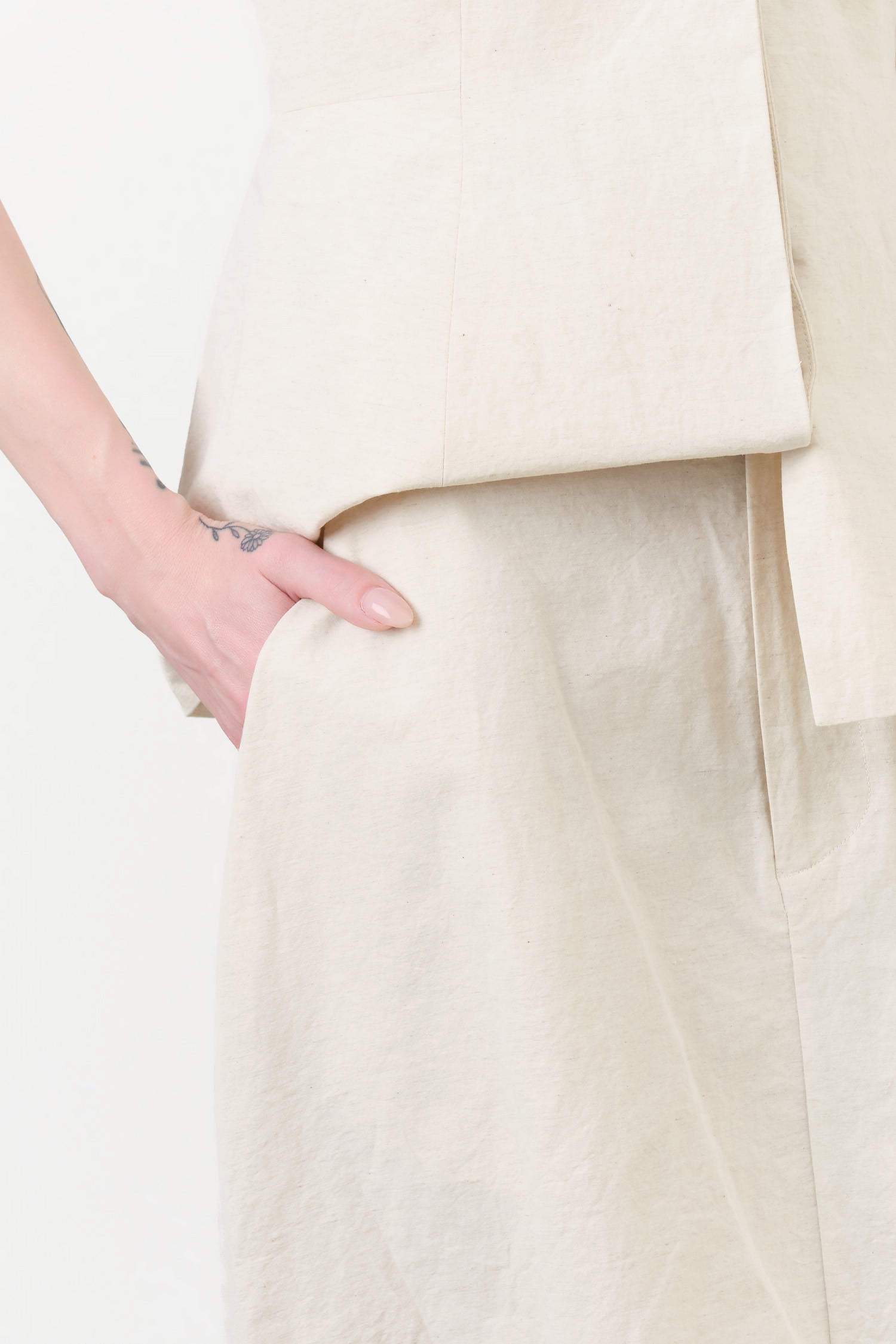 Natural Structure Skirt by Lauren Manoogian