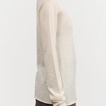 Lauren Manoogian Designer Brand Super Fine Rollneck Sweater in Ivory White