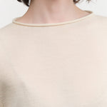 Ivory Super Fine Rollneck by Lauren Manoogian