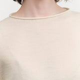 Ivory Super Fine Rollneck by Lauren Manoogian