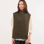 Lauren Manoogian Apparel Womens Sweaters Tabard Olive / One Size
