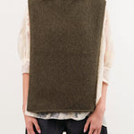 Lauren Manoogian Apparel Womens Sweaters Tabard Olive / One Size