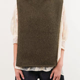 Lauren Manoogian Apparel Womens Sweaters Tabard Olive / One Size