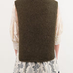 Lauren Manoogian Apparel Womens Sweaters Tabard Olive / One Size