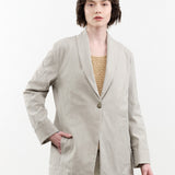 Texture Blazer in Pewter